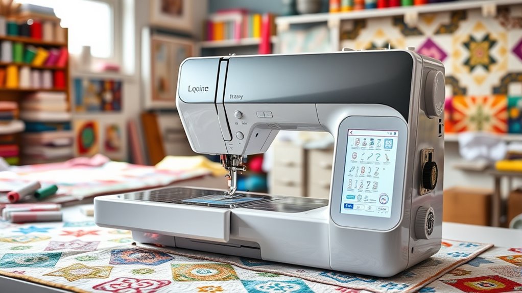 key quilting machine features