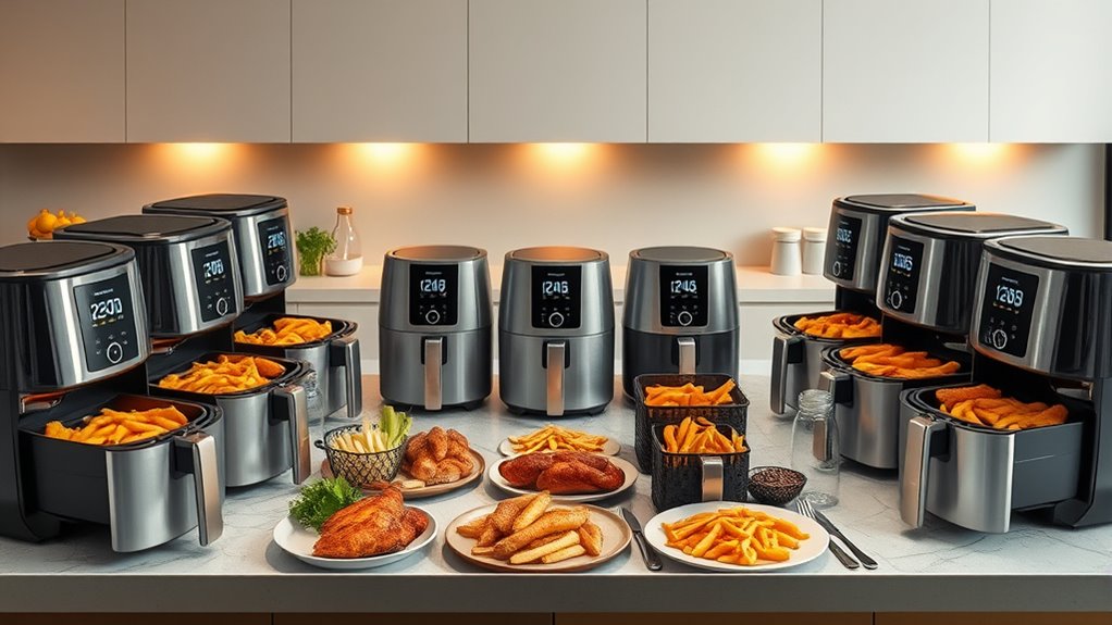 large capacity air fryers