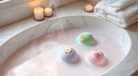 luxury spa bath bombs