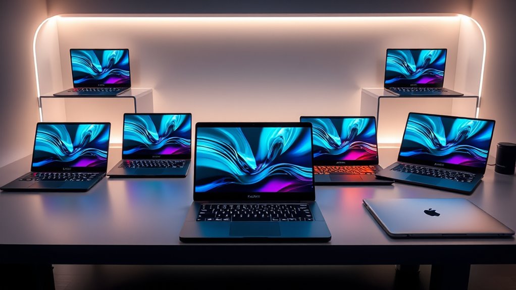 performance display battery portability