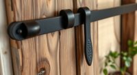 stylish and functional barn door hardware