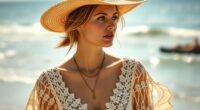 summer boho crochet tops