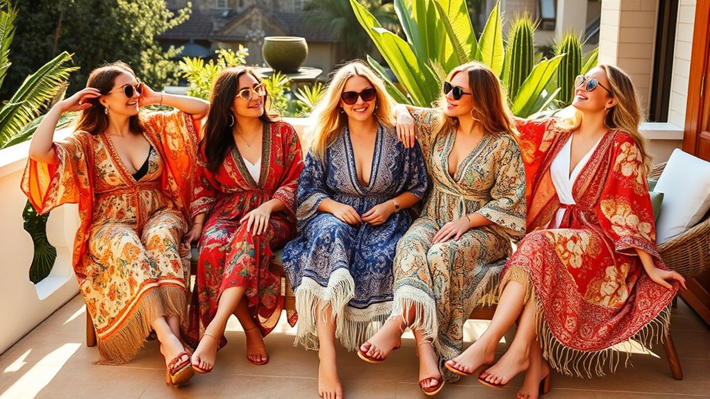 summer boho kimono styles