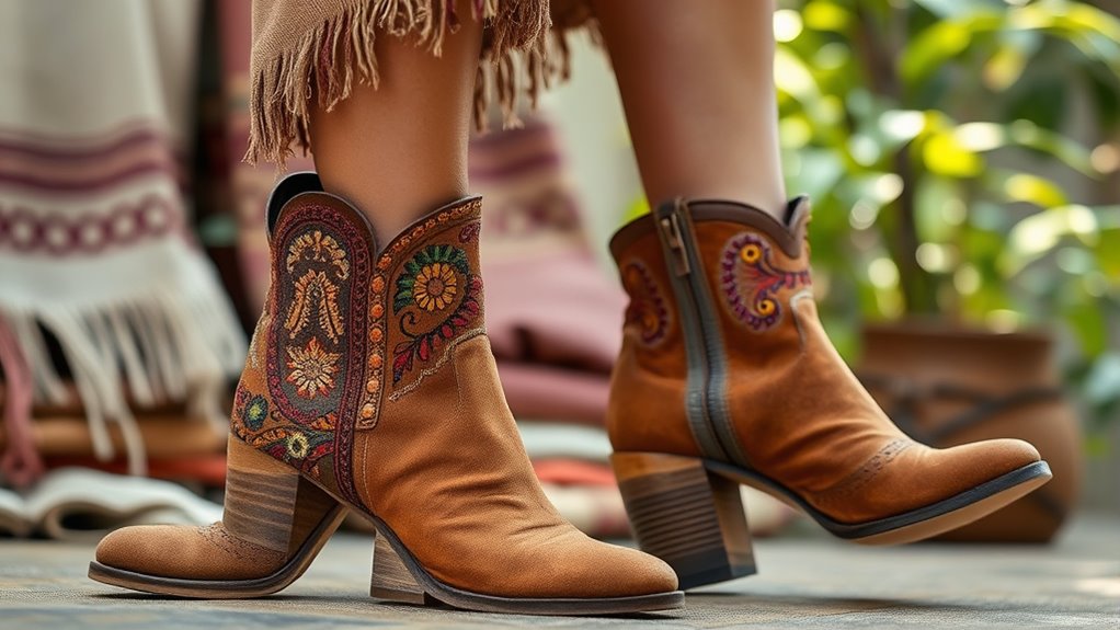 top 14 boho ankle boots