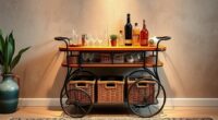 top boho bar carts