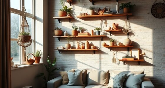 top boho wall shelf ideas