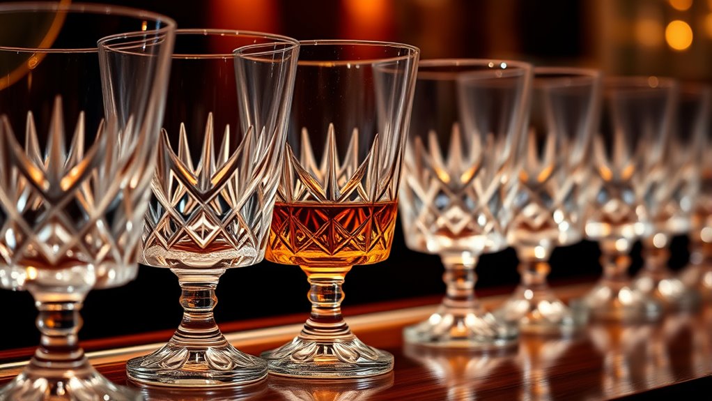 top crystal whiskey glasses