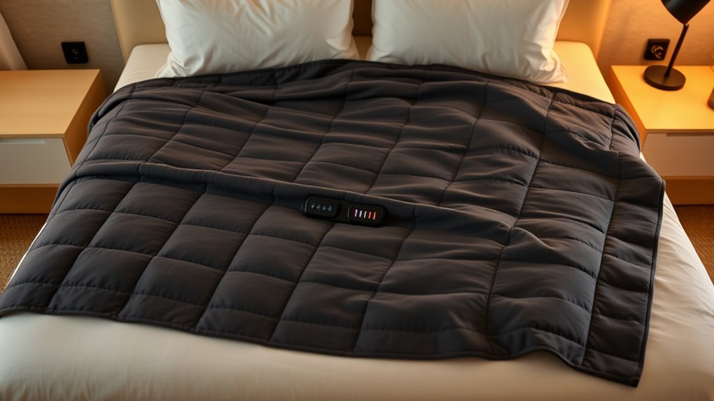 top king size dual electric blankets