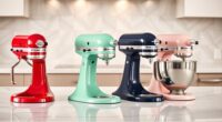 top kitchenaid mixer colors