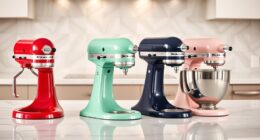 top kitchenaid mixer colors
