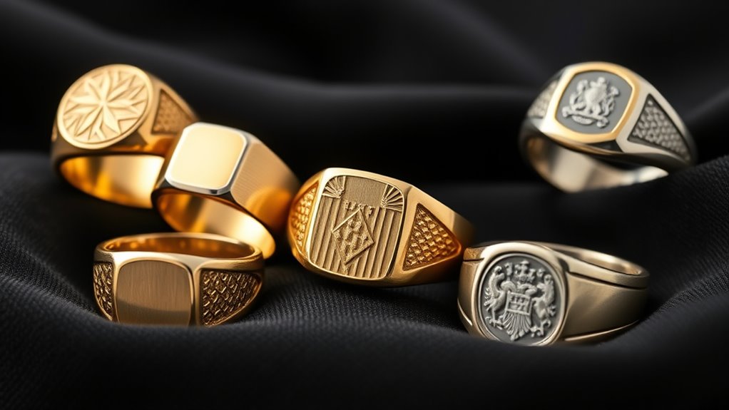 top men s signet ring trends