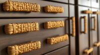 top rattan kitchen cabinet pulls