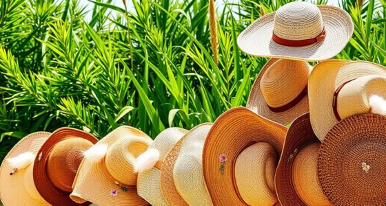 trendy summer boho hats