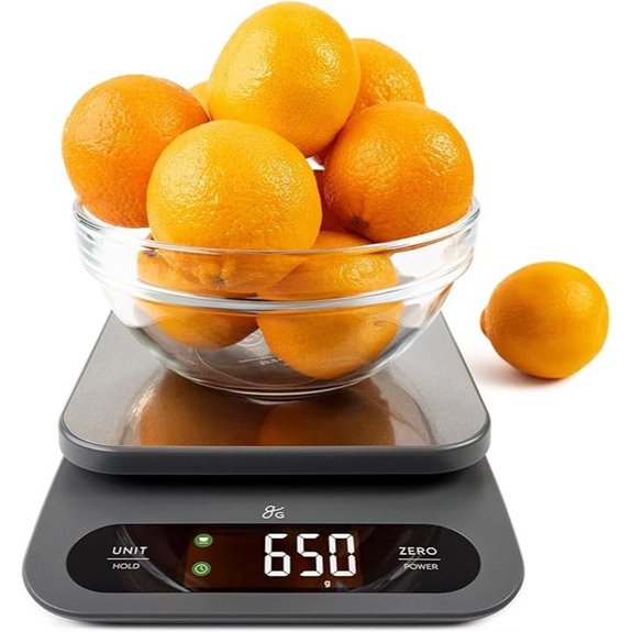 Greater Goods 10kg Kitchen Food Scale with Touch Controls