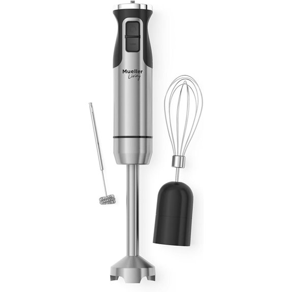 MuellerLiving 500W Hand Blender with Accessories