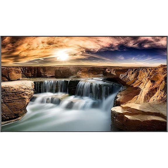 ALR Fixed Projector Screen 80 Inch 16:9