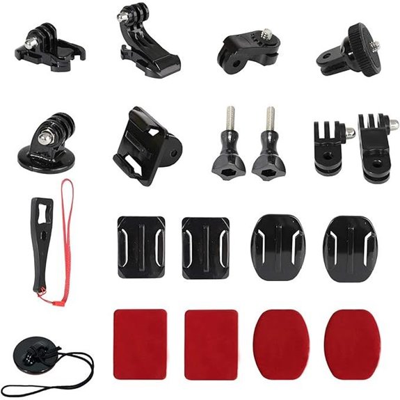 Universal Action Camera Accessory Kit