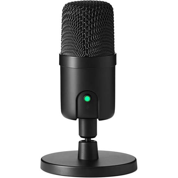 Amazon Basics USB Condenser Microphone for Streaming