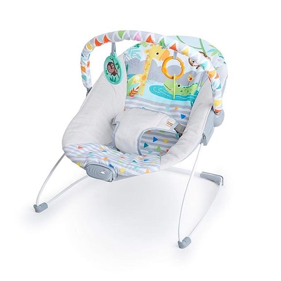 Bright Starts Baby Bouncer with Toy Bar and Vibrations