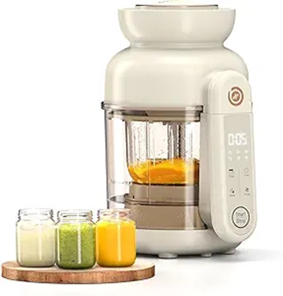 Auto Baby Food Maker with Steamer and Puree Functions
