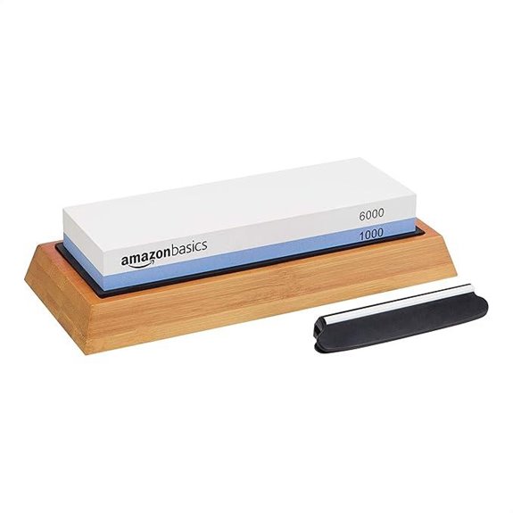 Amazon Basics Whetstone Knife Sharpening Kit