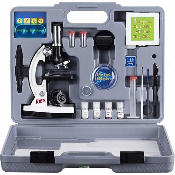 AmScope Beginner Microscope Kit with LED Light