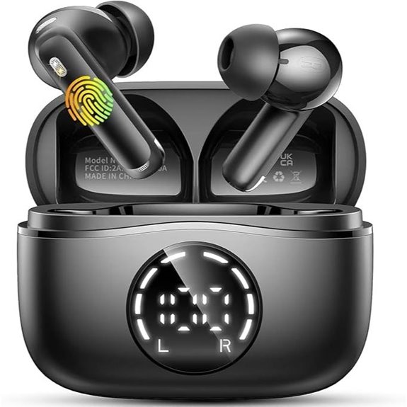 Wireless Bluetooth Earbuds with Noise Cancelling