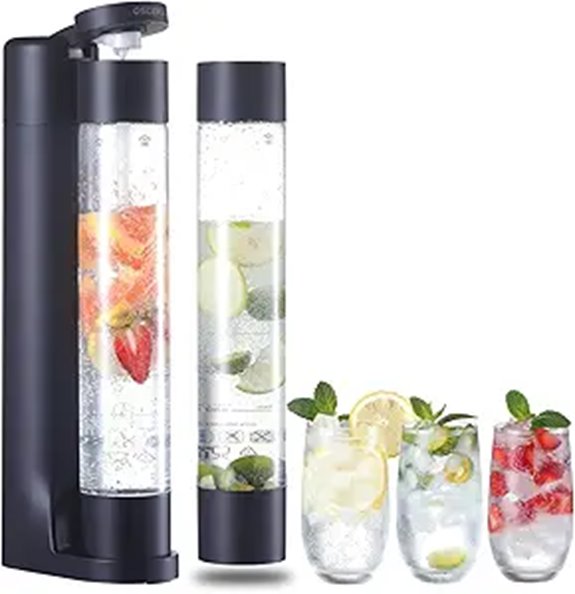 Sparkling Water Maker with BPA-Free Bottles and CO2