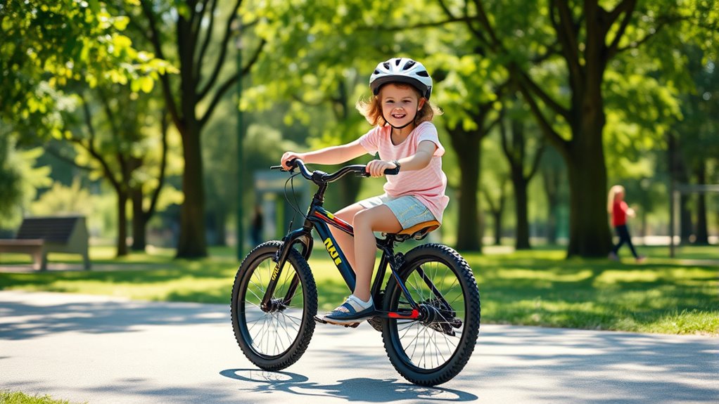 child friendly bike safety features