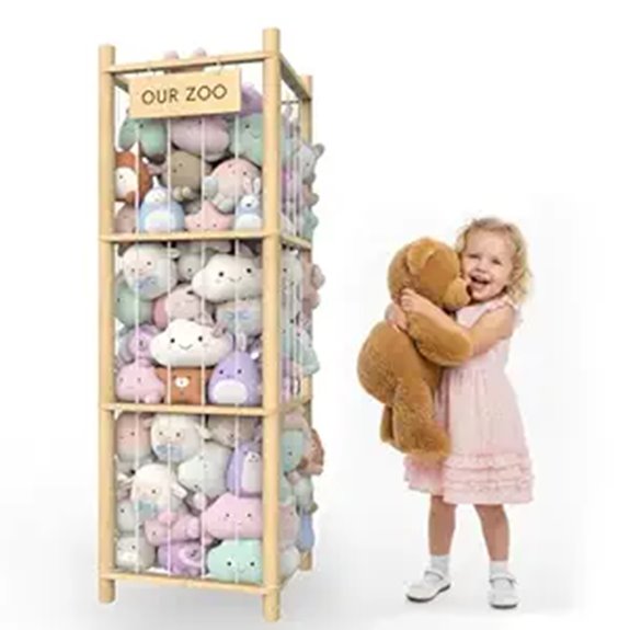 Zoo Toy Storage Organizer for Kids Bedroom