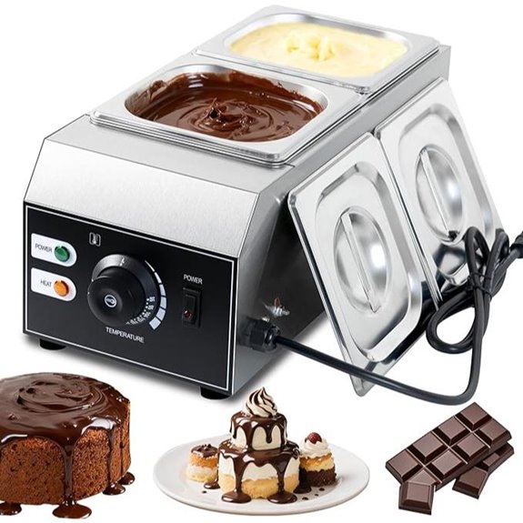 Chocolate Tempering and Melting Machine with Temp Control