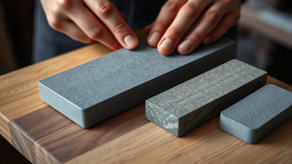 choosing suitable sharpening stones