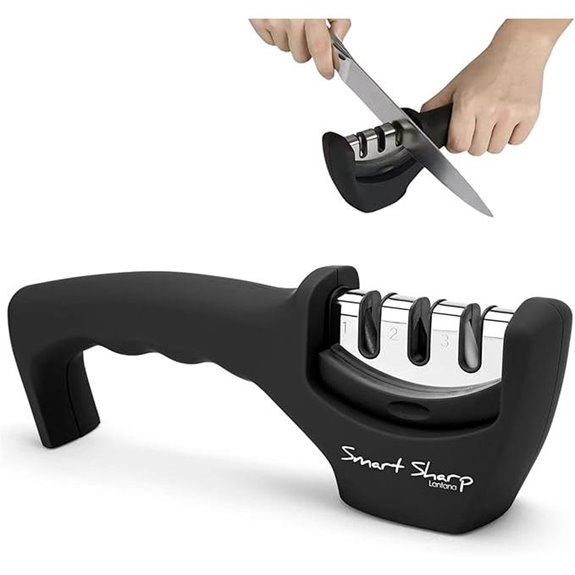 Lantana 'Smart Sharp' Knife Sharpener 3-Stage Manual