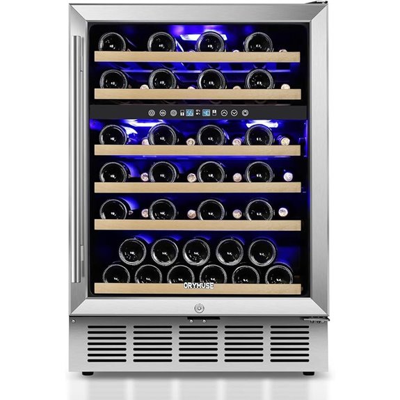 24-Inch Dual Zone Wine Cooler Refrigerator