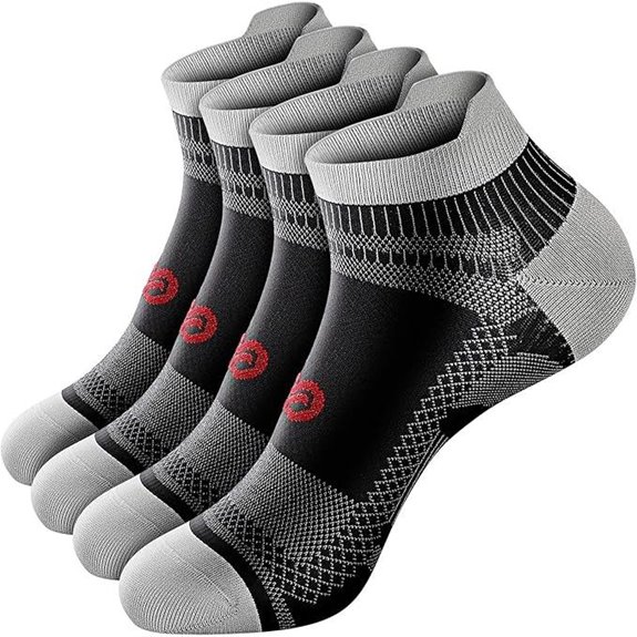 PAPLUS Ankle Compression Socks for Men & Women