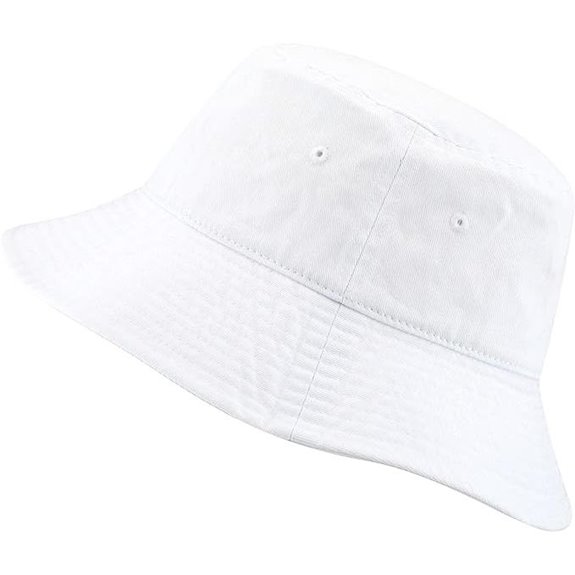 The Hat Depot Cotton Sun Hat with Wide Brim