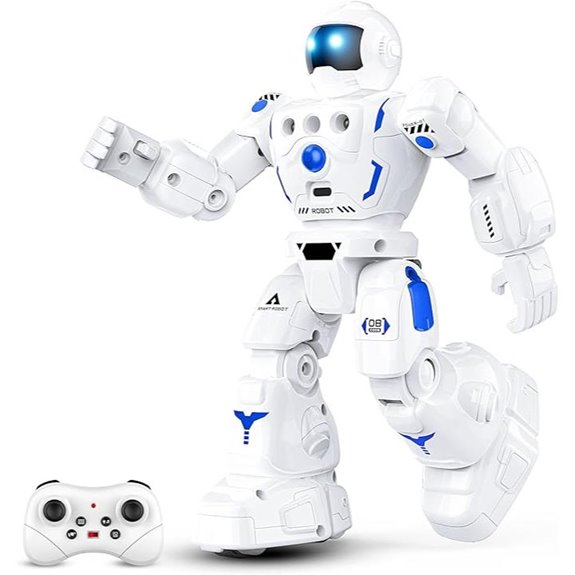Programmable RC Robot Toys for Kids 3-12
