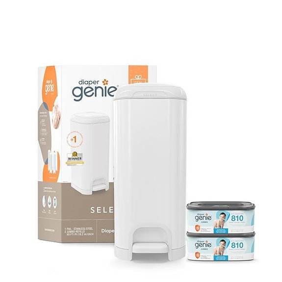 Diaper Genie Select Pail Gift Set with Refills