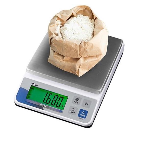 Polit Digital Kitchen Scale 30lb/13kg Precise Food Weighing