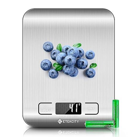 Etekcity Digital Kitchen Scale for Cooking and Baking