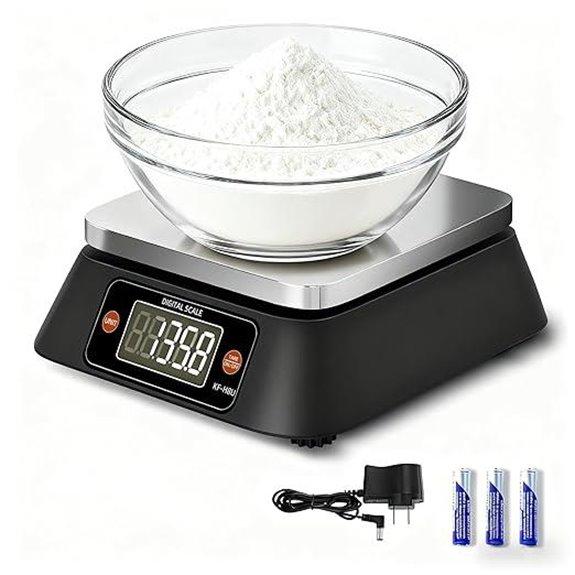YONCON Digital Kitchen Scale with Large Platform