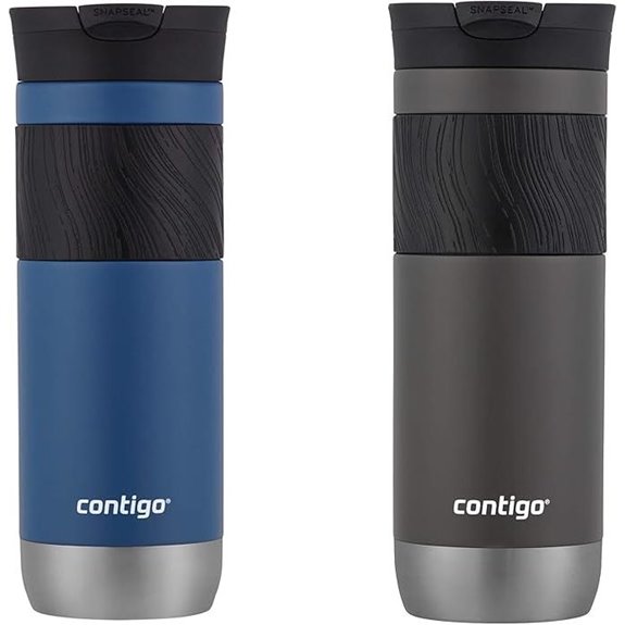 Contigo Byron 20oz Vacuum-Insulated Travel Mug (2-Pack)