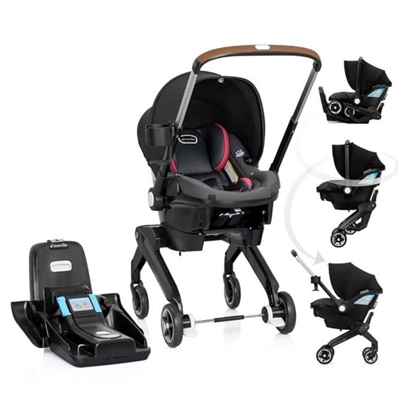 Evenflo Shyft DualRide Infant Car Seat & Stroller