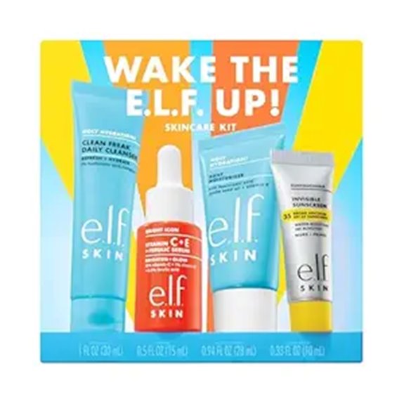 e.l.f. SKIN Wake the e.l.f. Up Skincare Kit