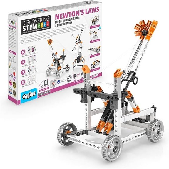 Engino STEM Toys: Newton's Laws & Energy Engineering Kit
