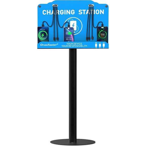 Multi-Device Charging Station with 8 Ports