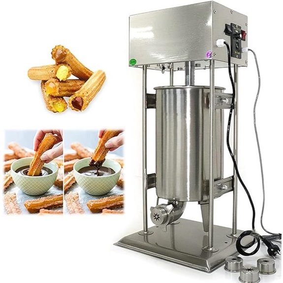 15L Electric Churros Maker with Nozzles