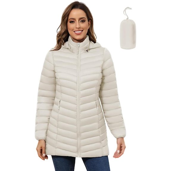 Royal Matrix Women's Packable Puffer Jacket