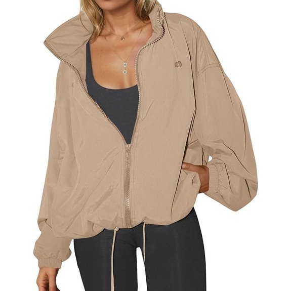 Yousify Women's Waterproof Rain Jacket with Hood