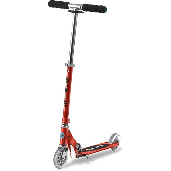 foldable two wheeled scooter